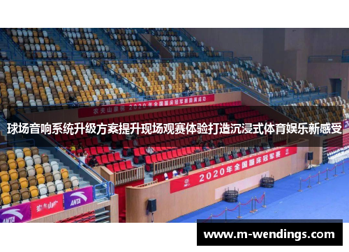 球场音响系统升级方案提升现场观赛体验打造沉浸式体育娱乐新感受