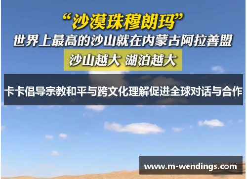 卡卡倡导宗教和平与跨文化理解促进全球对话与合作